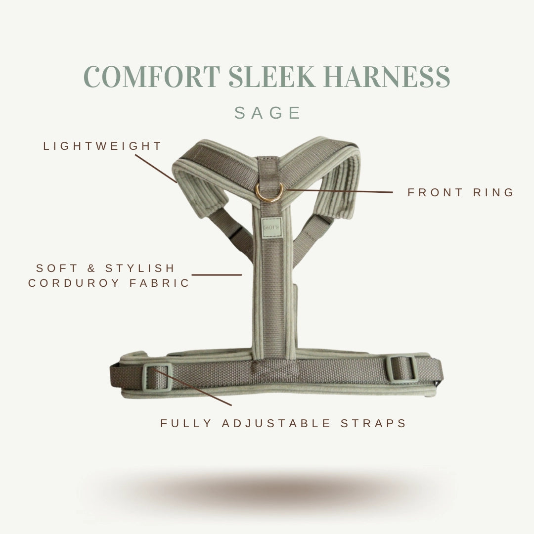 Comfort Sleek Sage Harness