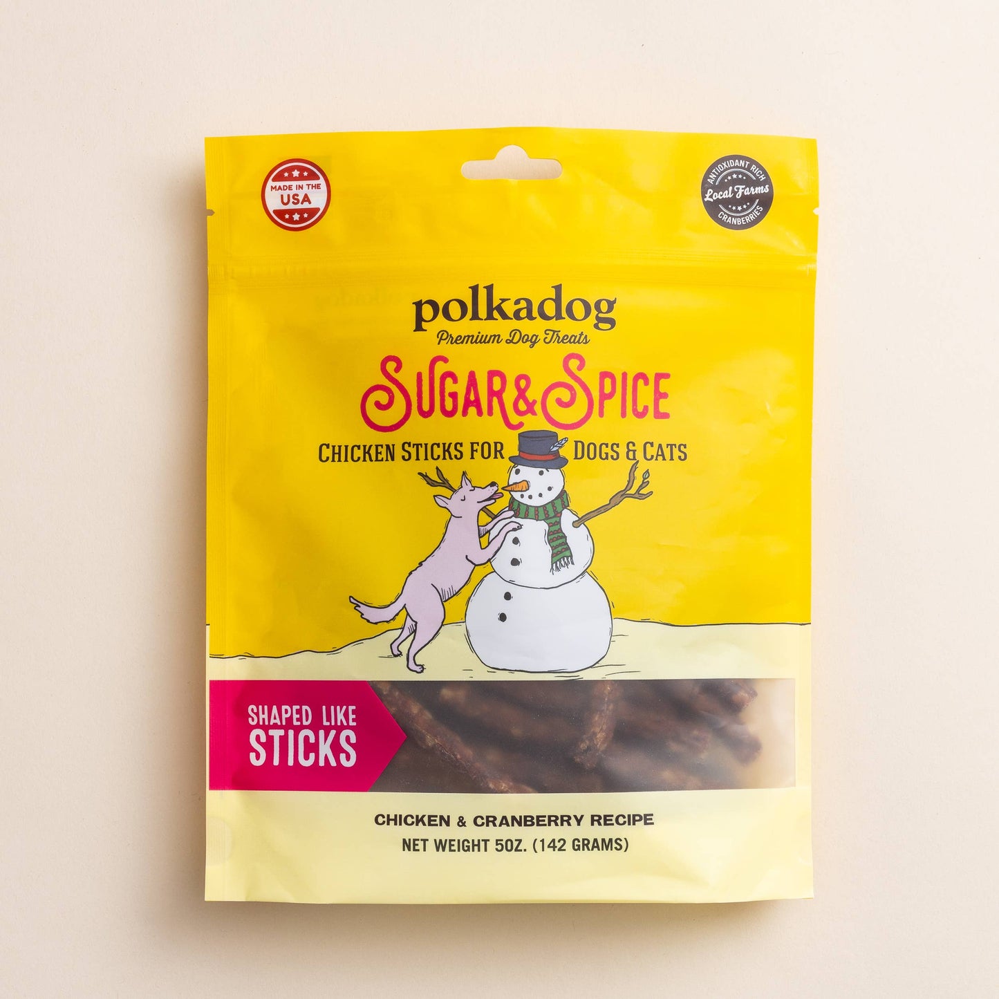 Holiday Pouch: Sugar & Spice (Chicken & Cranberry) - 5oz