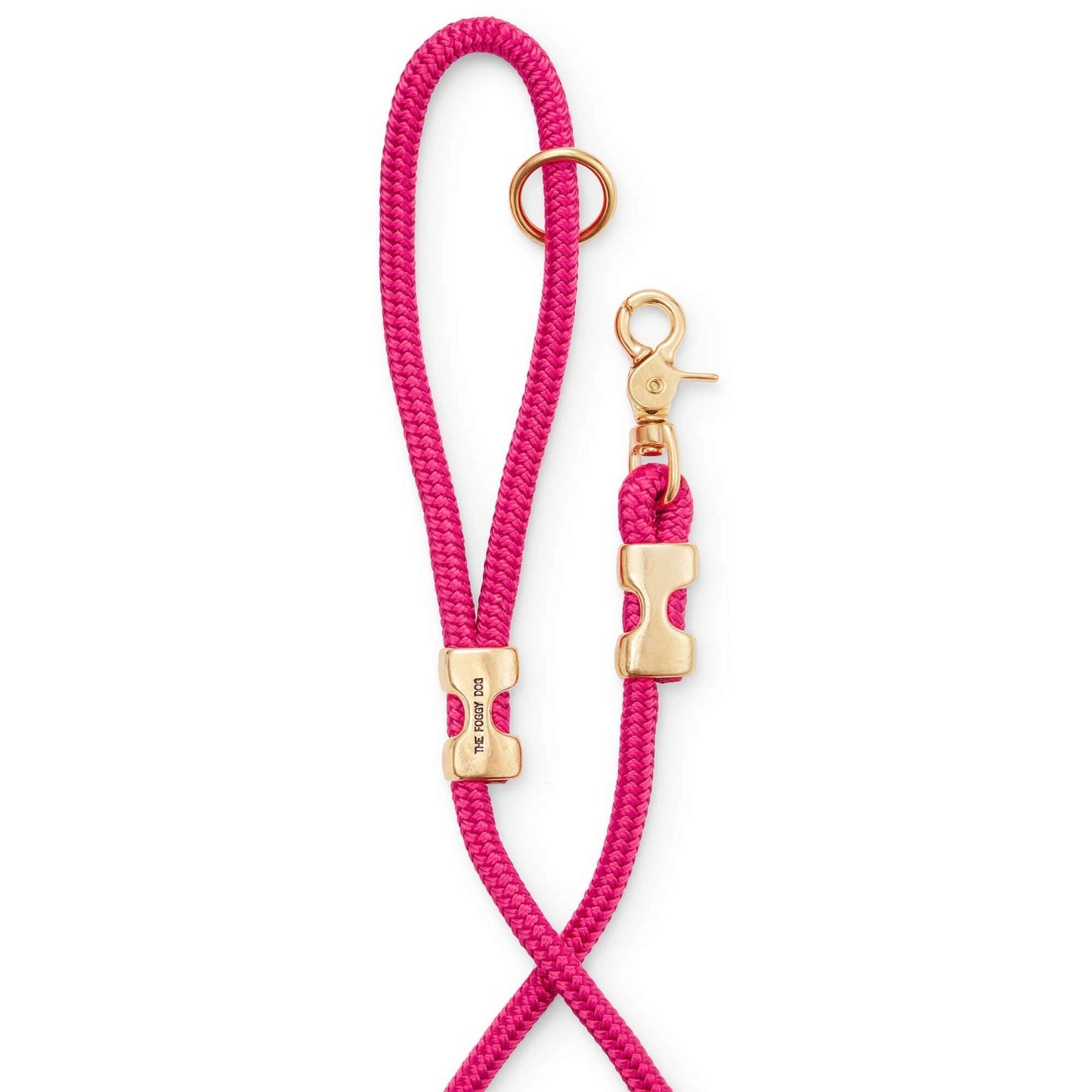 THE FOGGY DOG - Hot Pink Marine Rope Dog Leash