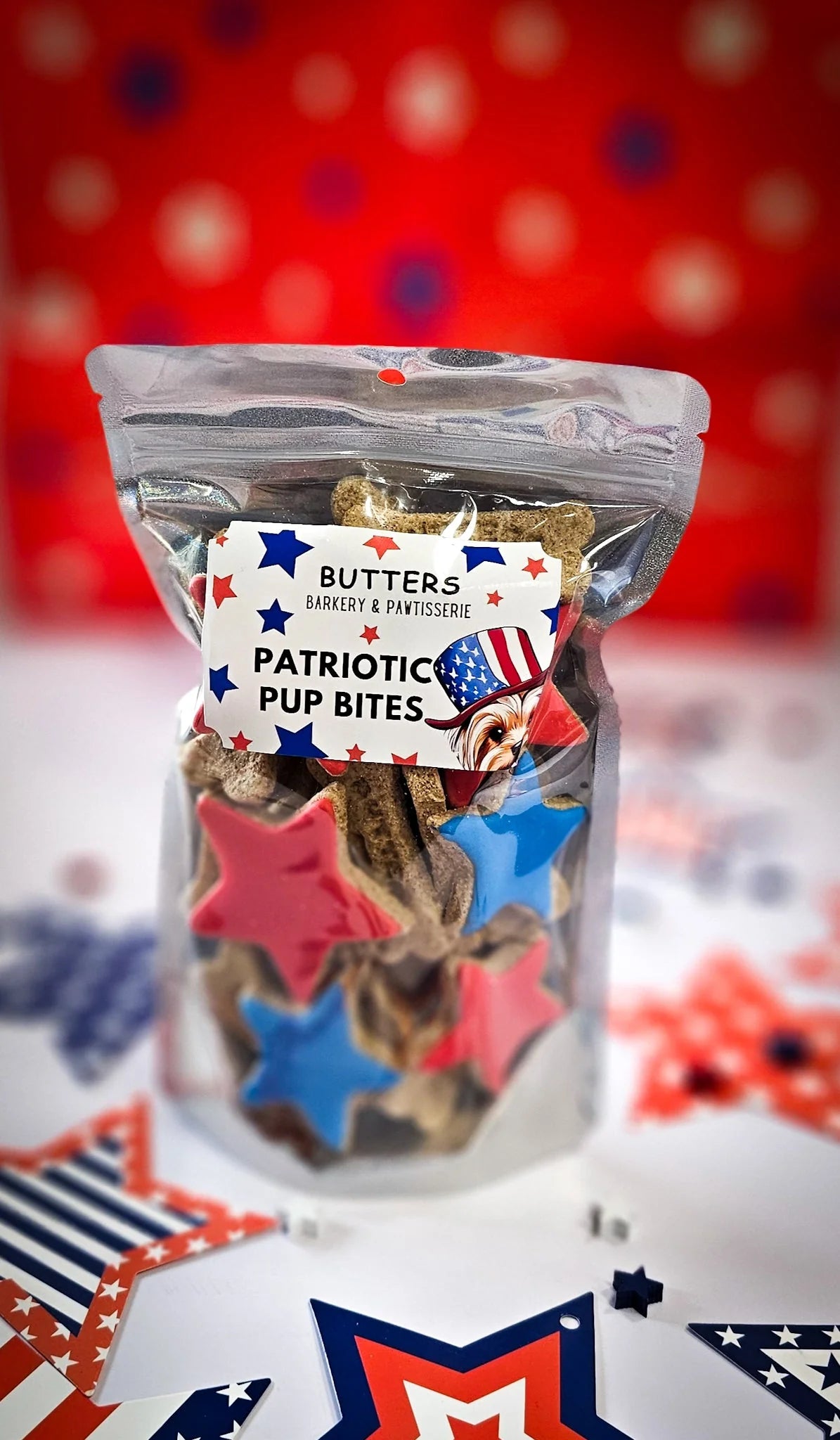 Patriotic Pup Bites