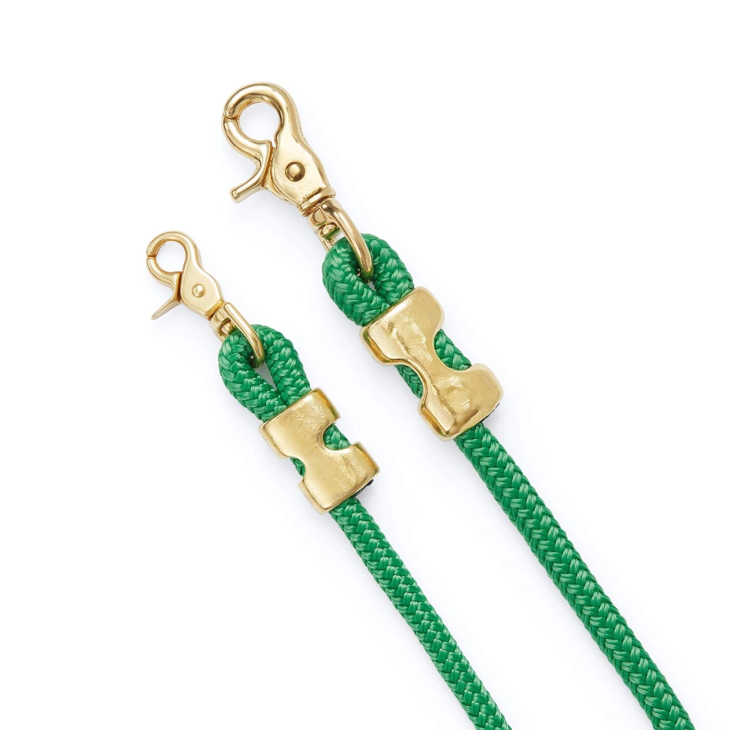 THE FOGGY DOG - Grass Green Marine Rope Dog Leash