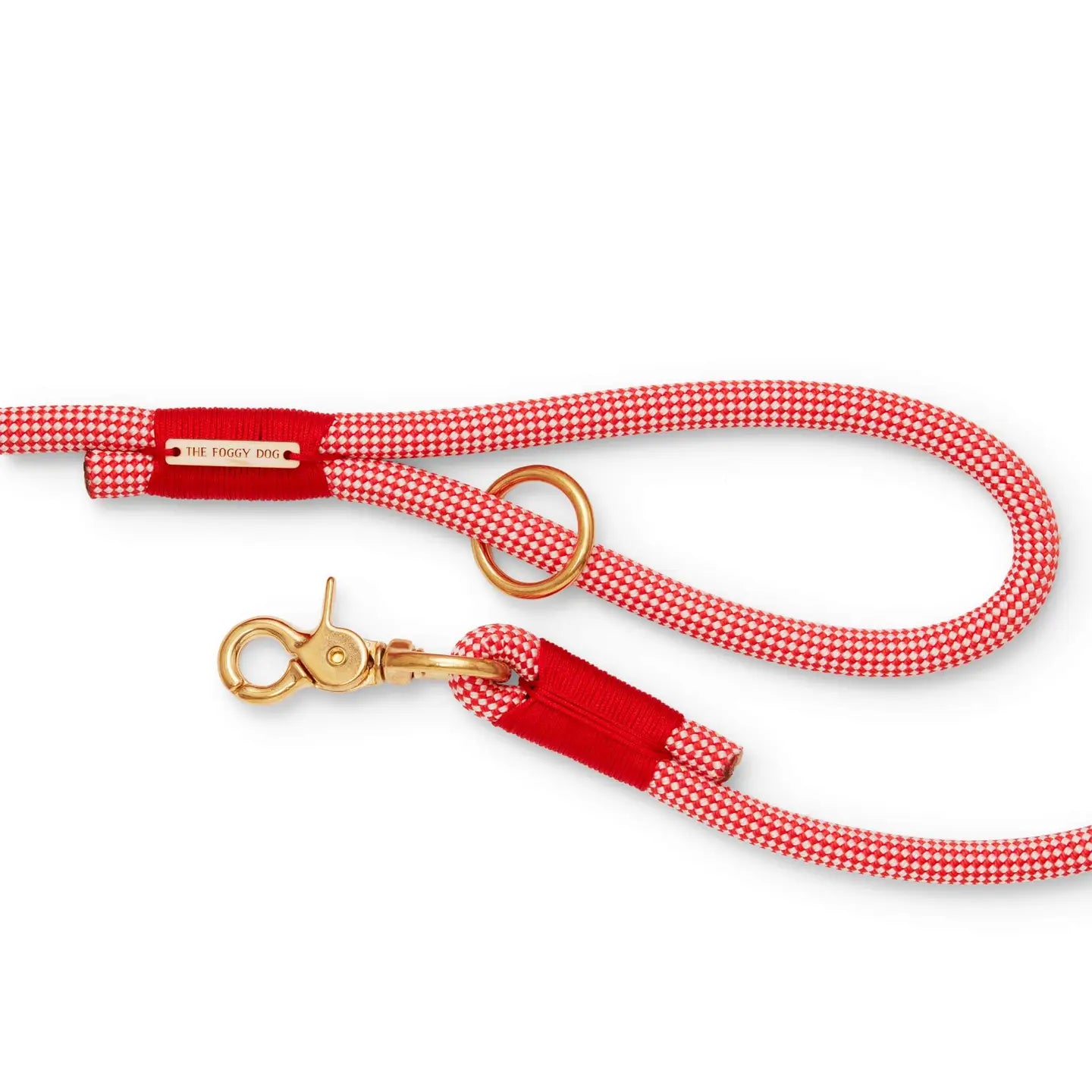 THE FOGGY DOG - Strawberry Climbing Rope Leash