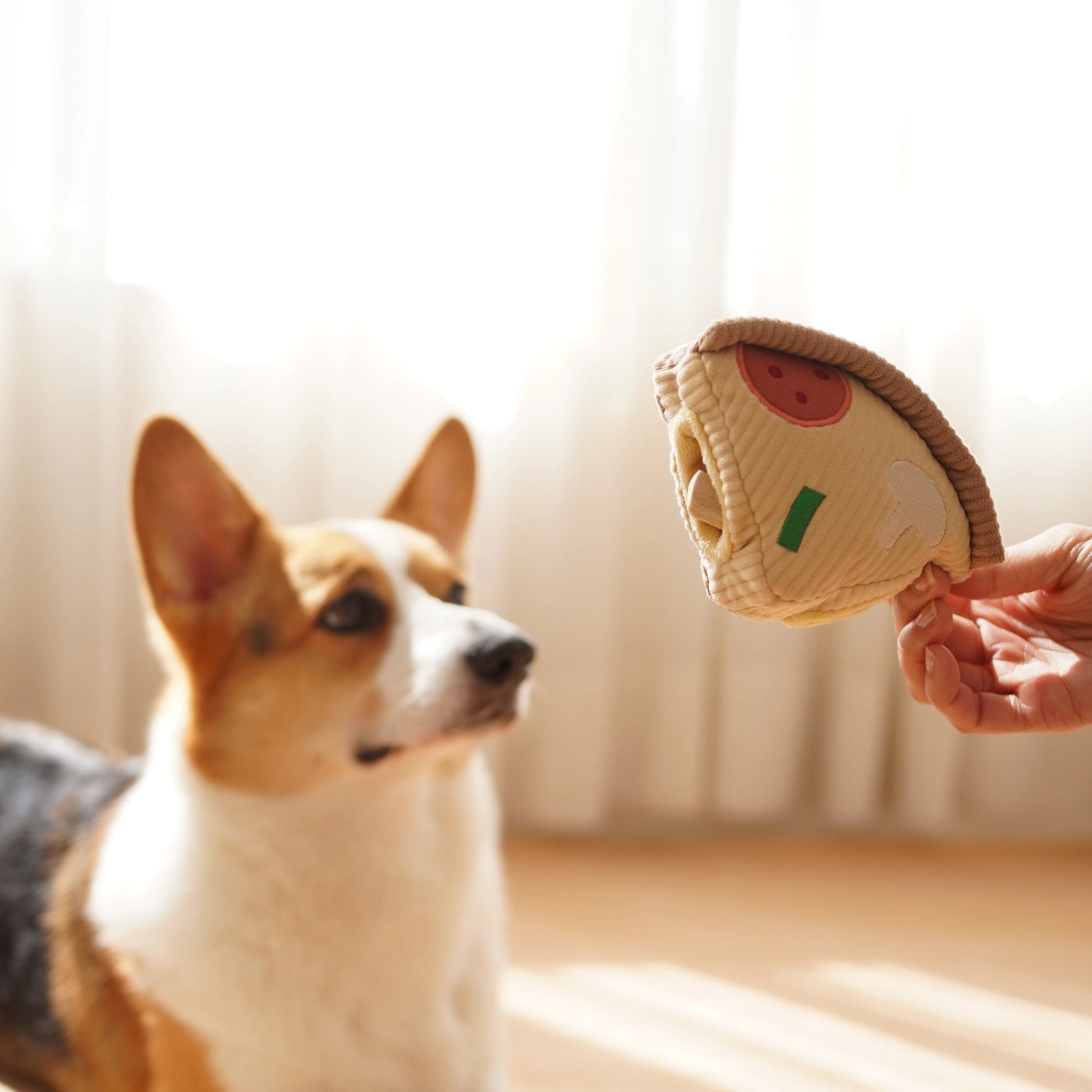 LAMBWOLF - Deep Dish Pizza - Enrichment Dog Toy