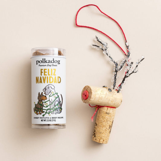 Holiday Mini Tube: Feliz Navidad - Dog Treats