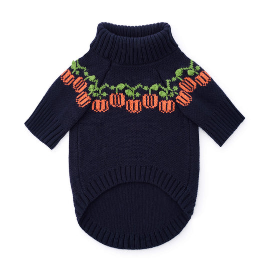 THE FOGGY DOG - Pumpkin Patch Dog Sweater