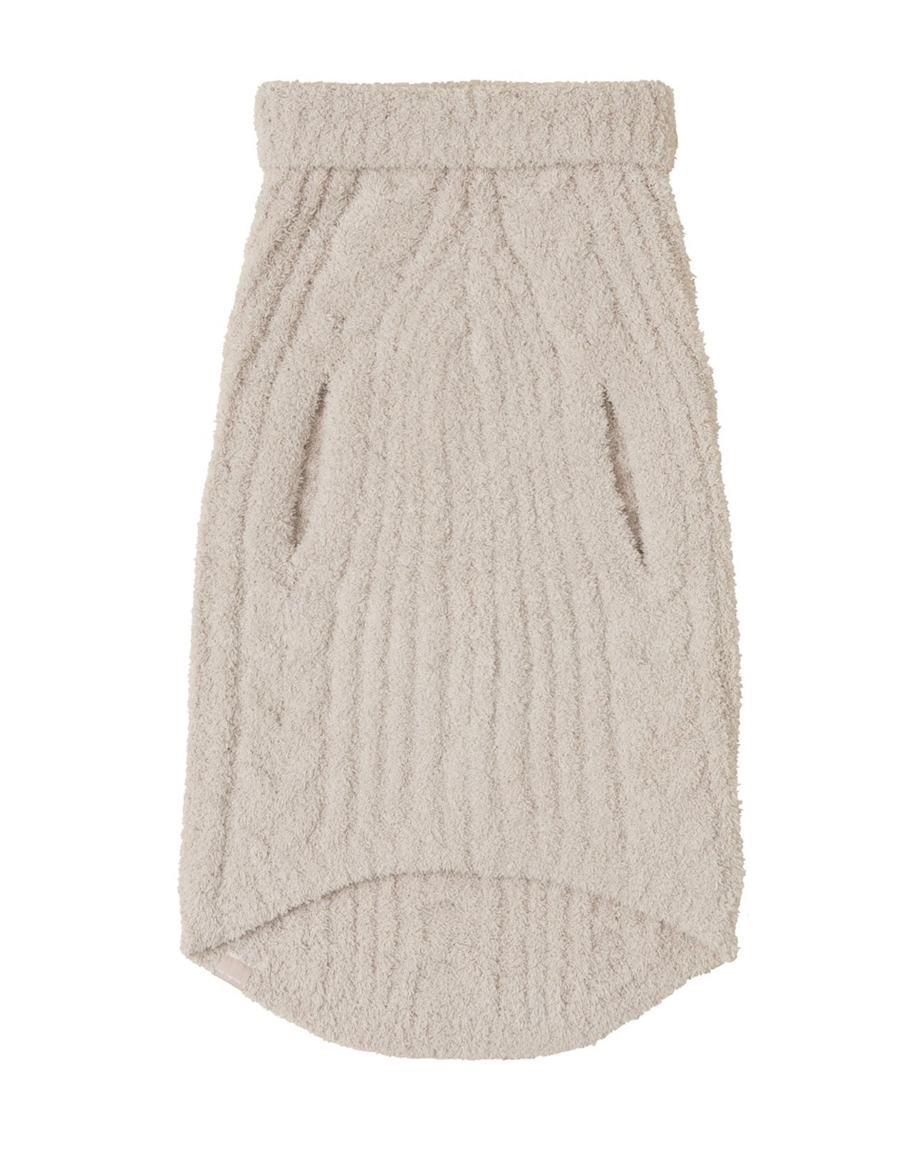 BAREFOOT DREAMS - CozyChic Cable Pet Sweater in Stone