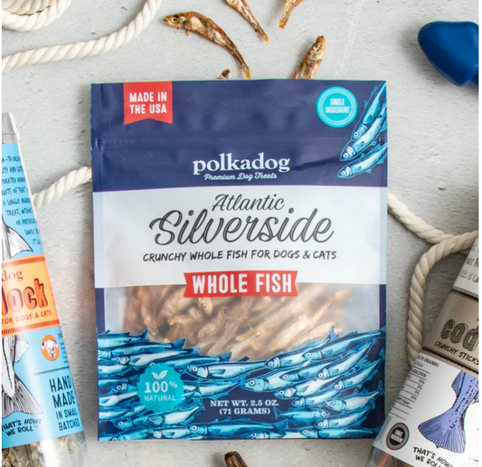 Atlantic Silverside Fish Treats