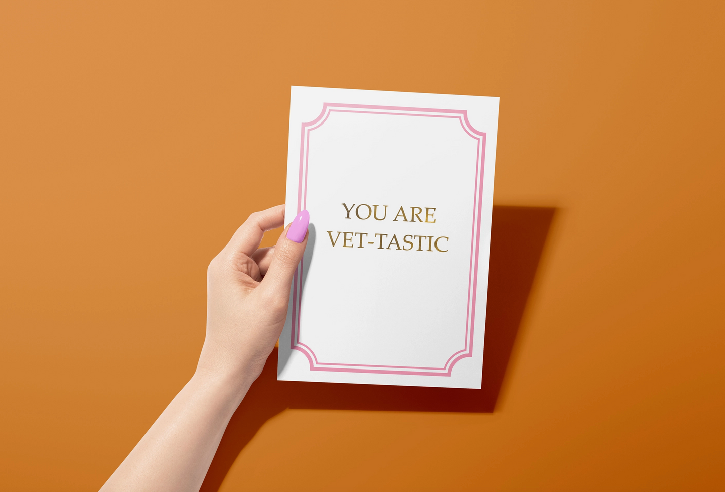 You Are Vet-Tastic - Thank You Card