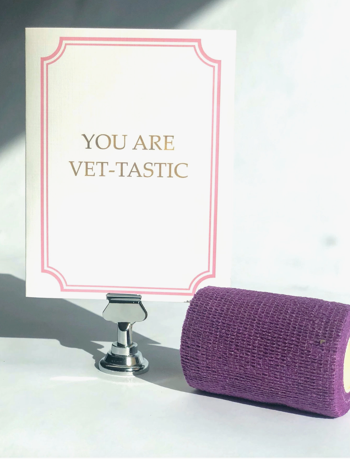 You Are Vet-Tastic - Thank You Card