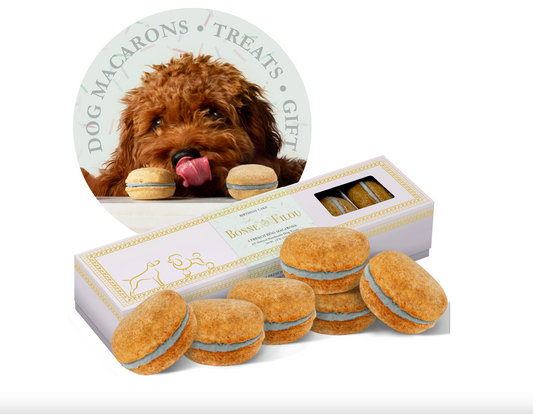 Premium Box Of Dog Macarons - Box of 6 Macarons