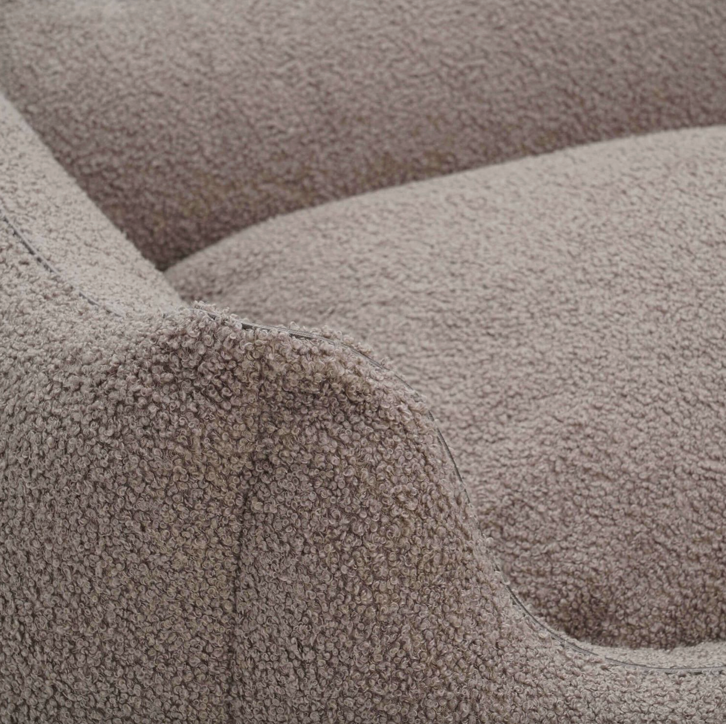 Cozy & Chic Soft Dog Bed - Stone