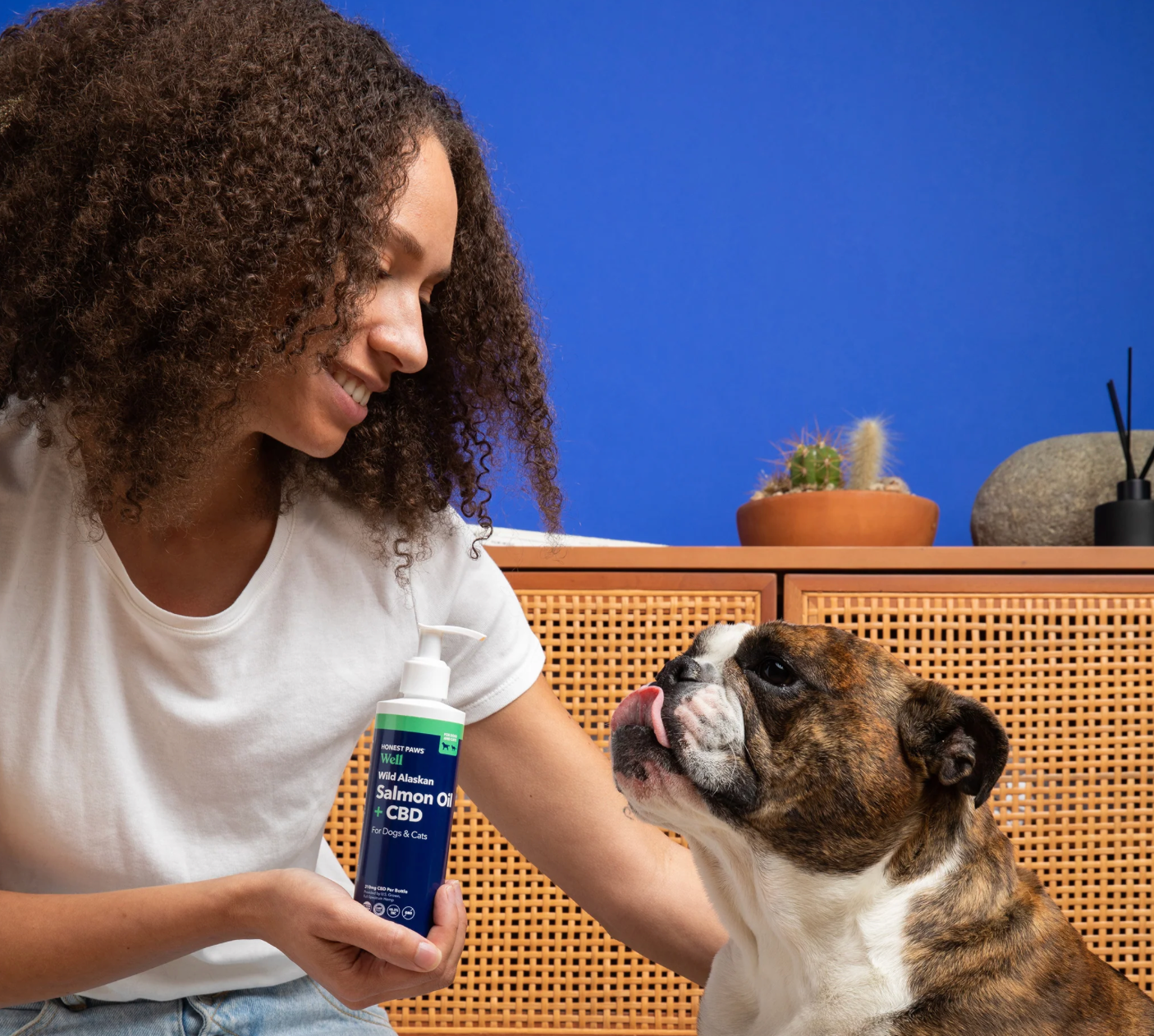 Wild Salmon Oil with CBD for Dogs and Cats