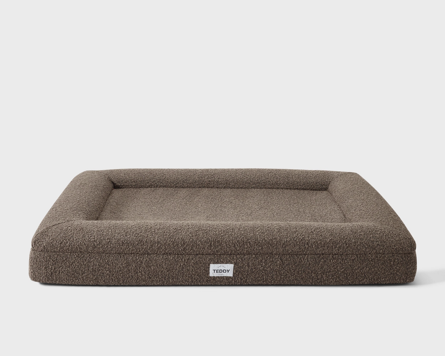 TEDDY - Brown Boucle Dog & Cat Bed