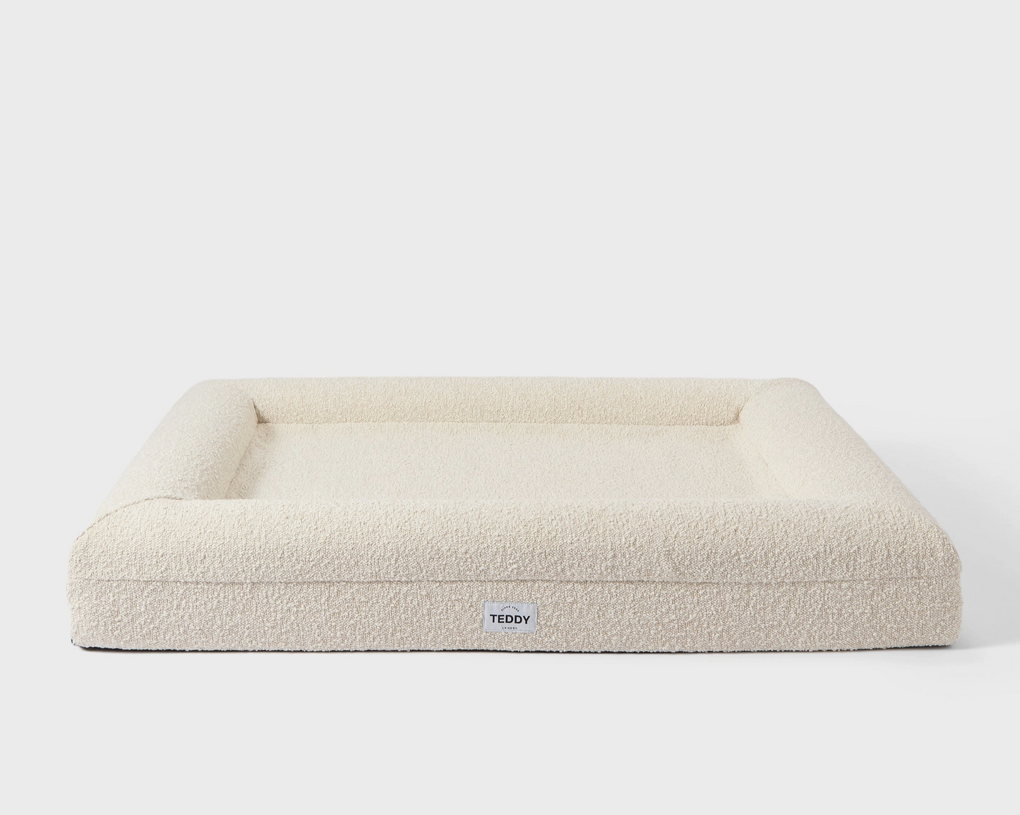 TEDDY - Ivory Boucle Dog & Cat Bed