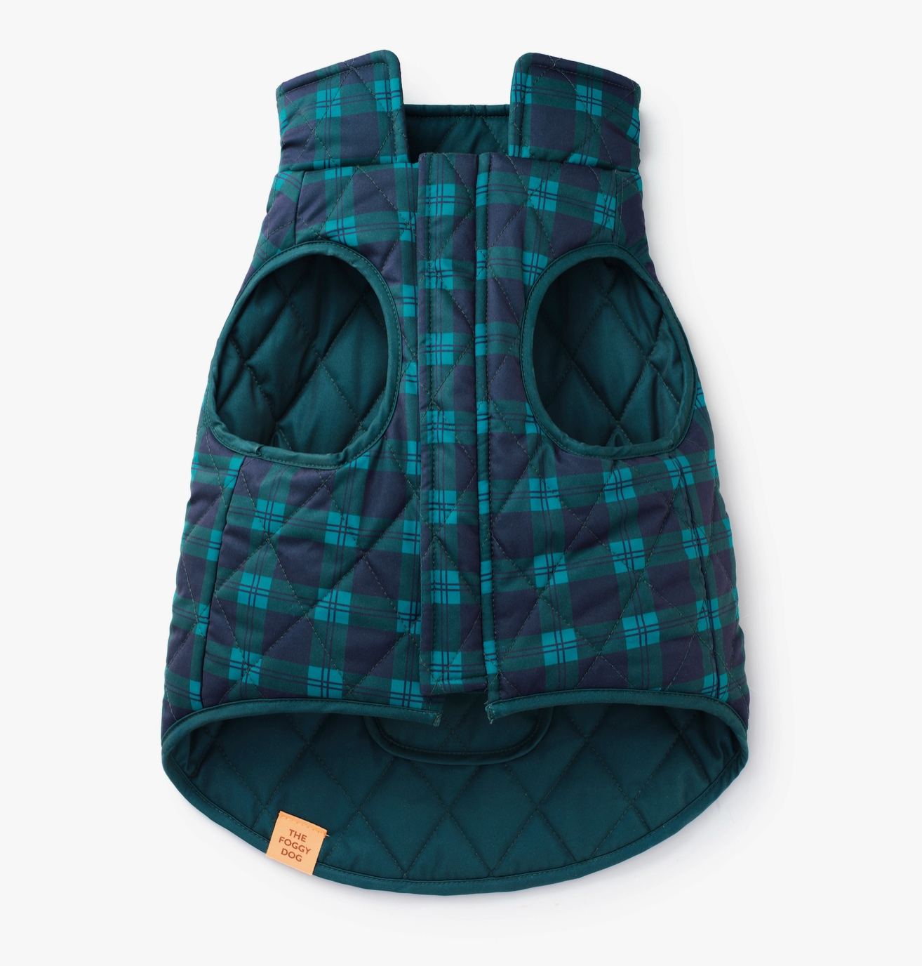 Black Watch Plaid Reversible Dog Jacket