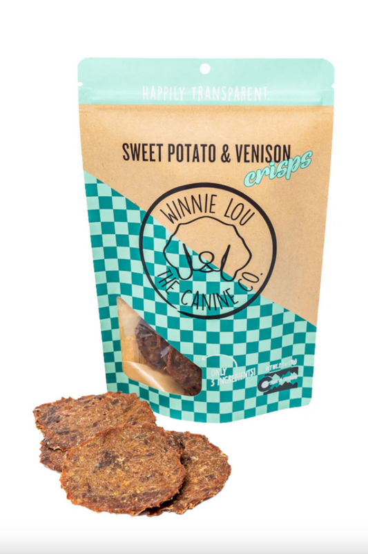 WINNIE LOU - Sweet Potato & Venison Crisps