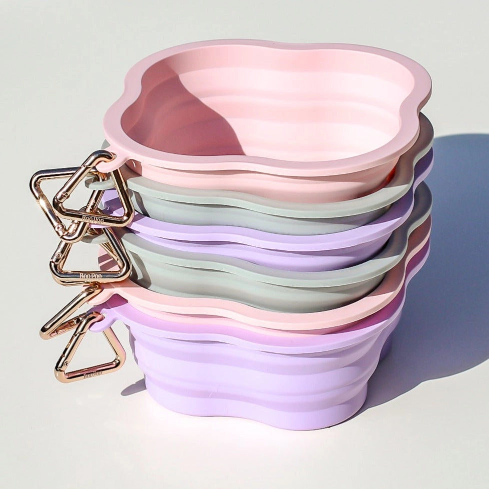 Clover Collapsible Water Bowl