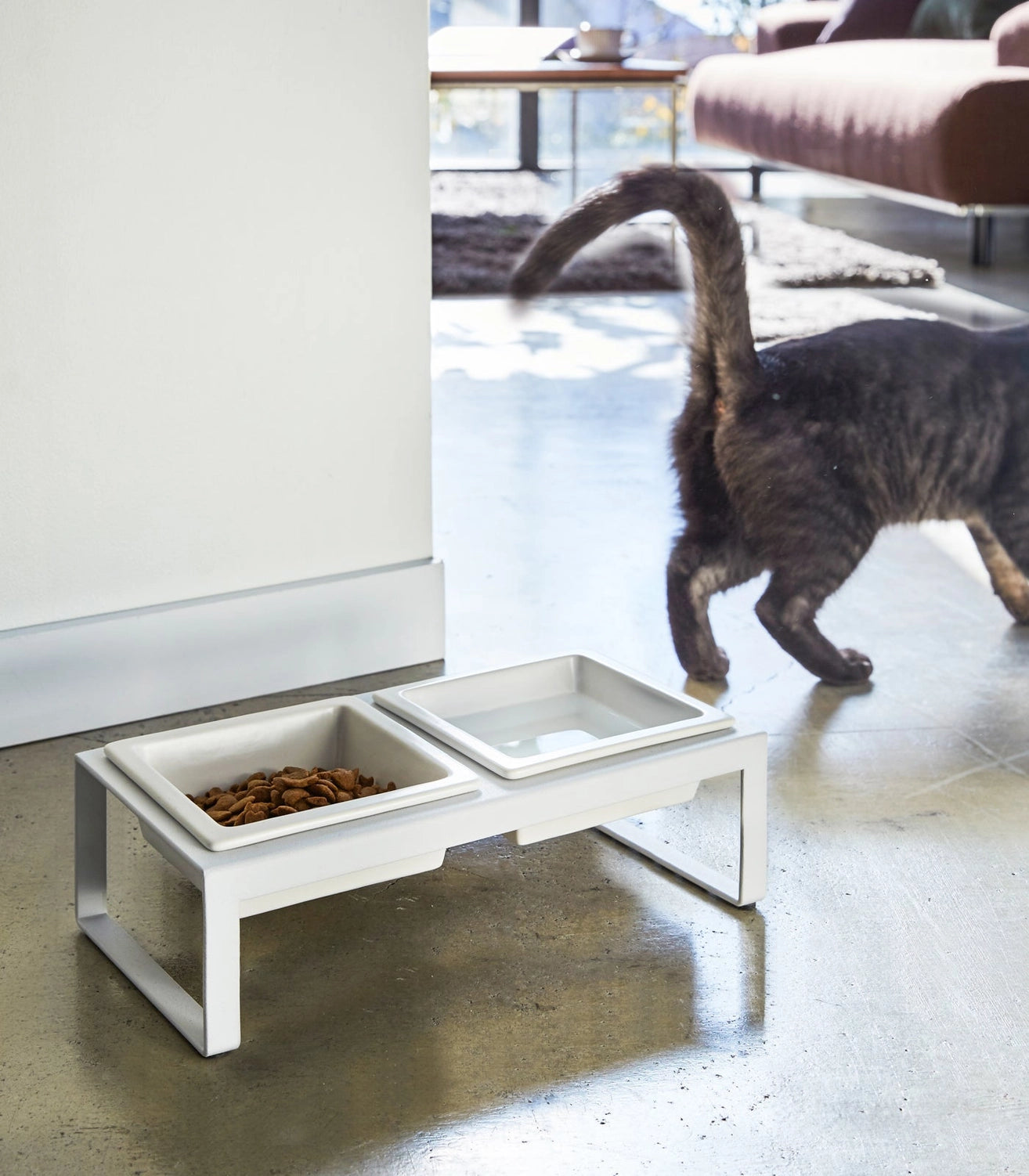 Double Pet Bowl - Tall