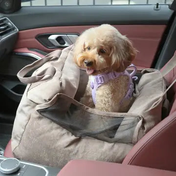 Car Seat for Dogs - Camel