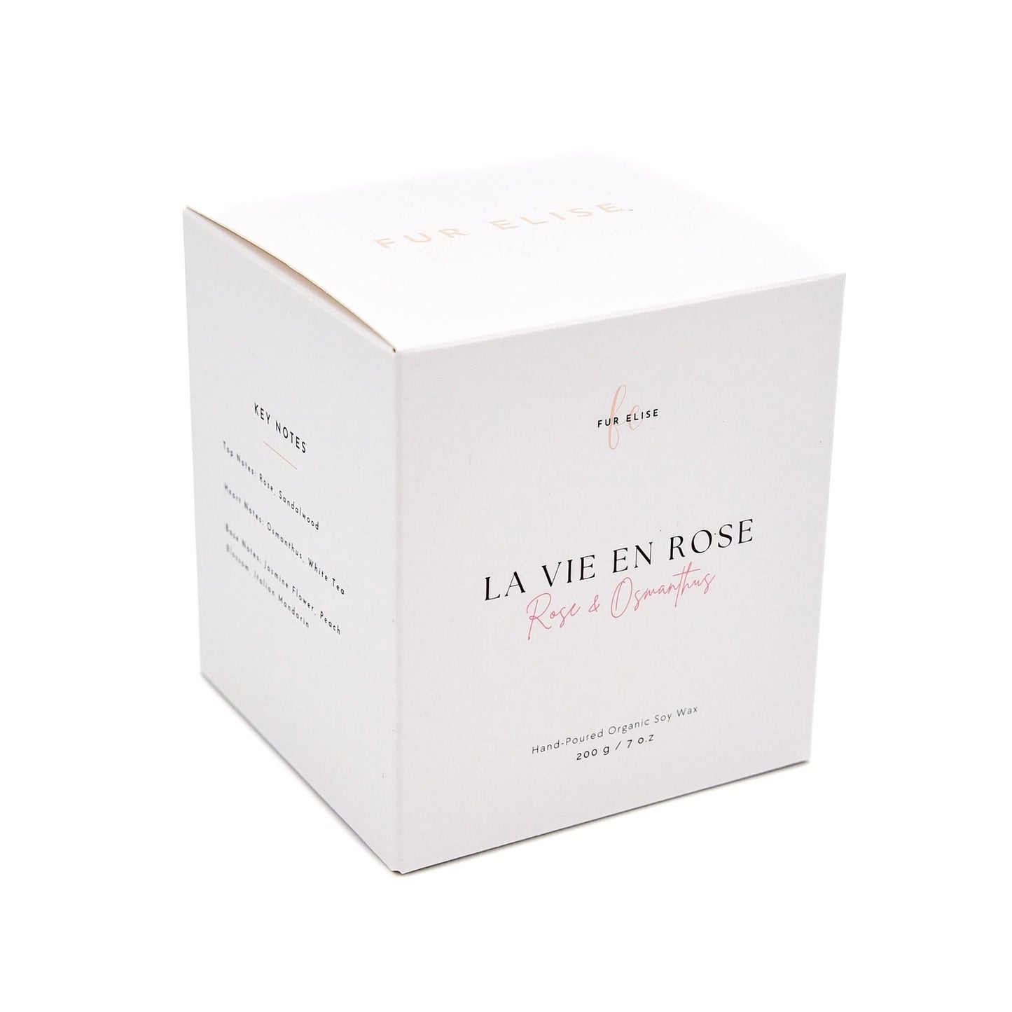 La Vie En Rose Candle