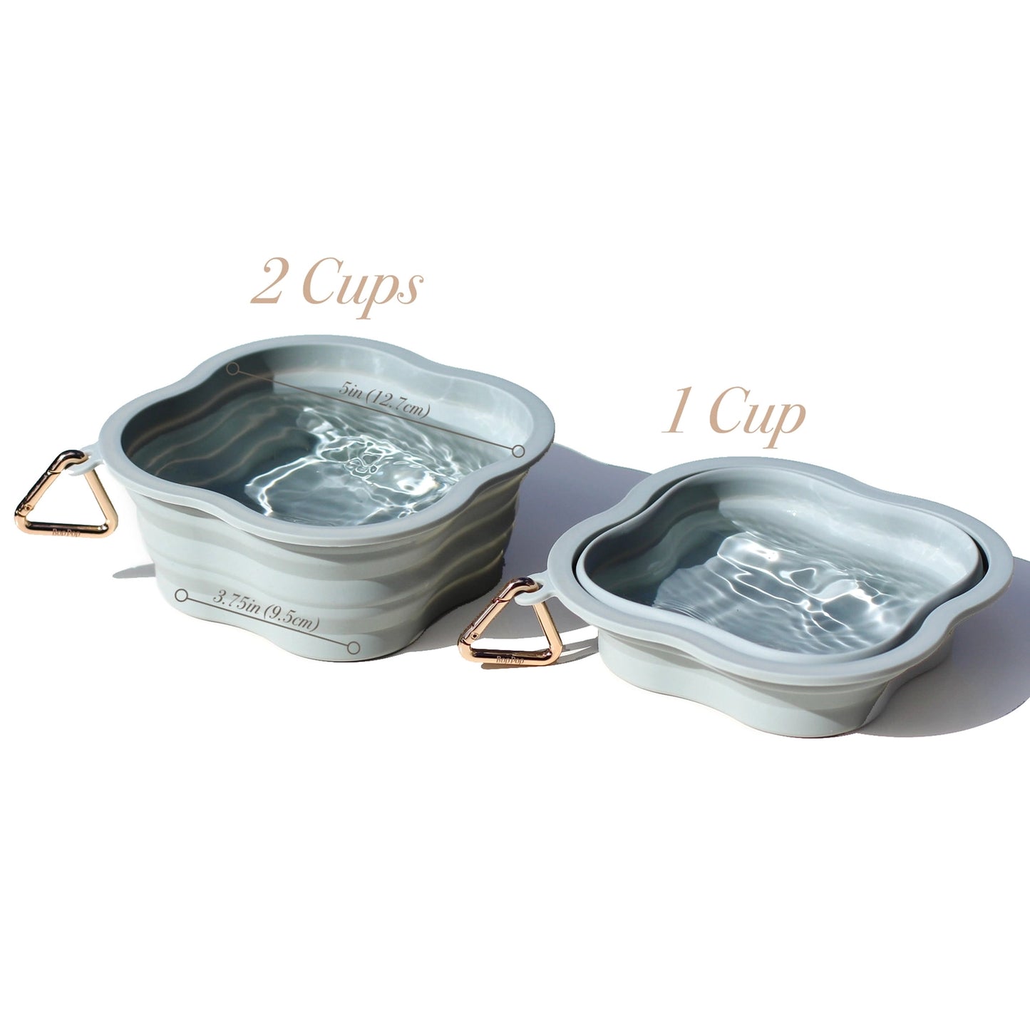 Clover Collapsible Water Bowl