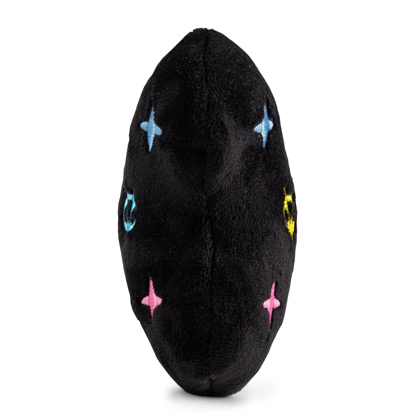 Black Monogram Chewy Vuiton Bone Squeaker Dog Toy