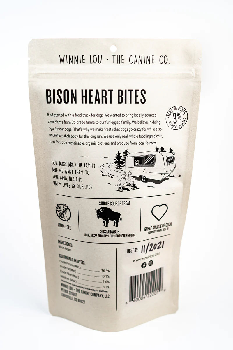 WINNIE LOU - Bison Heart Bites